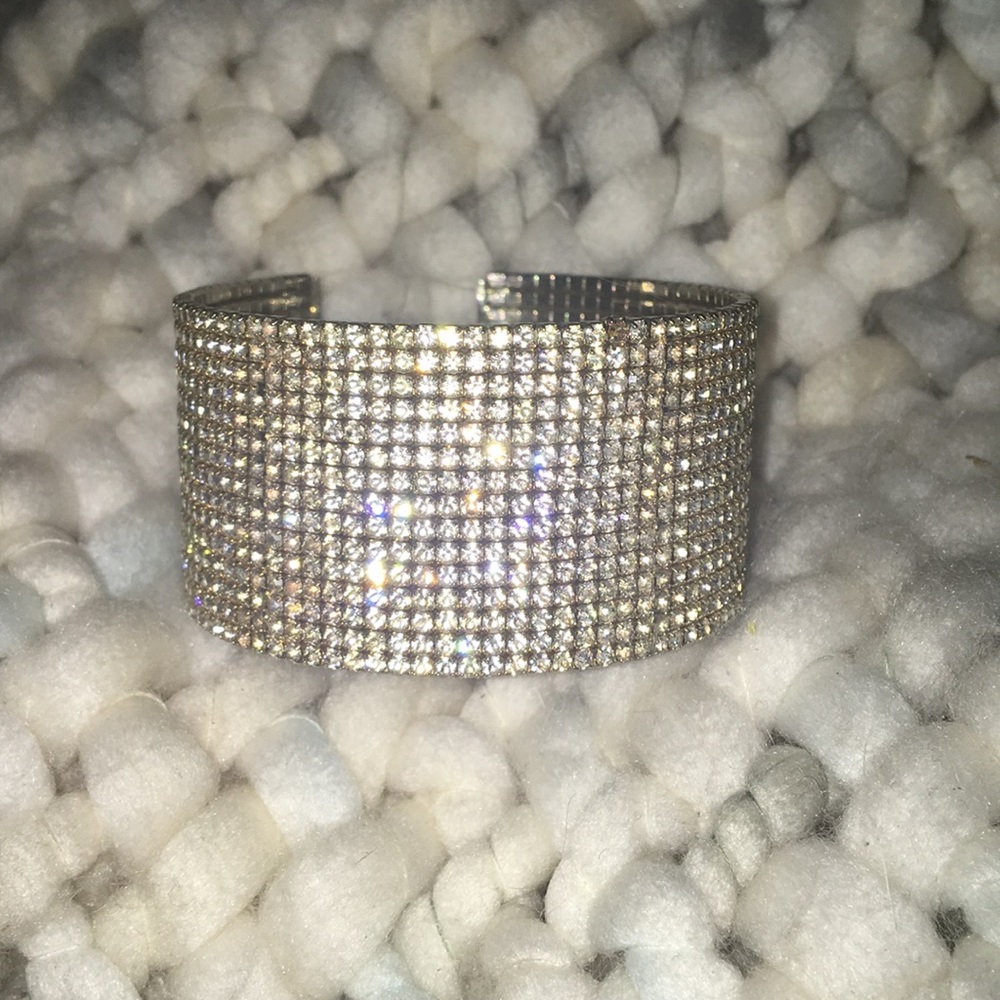Cubic Zirconia Rhinestones Bracelet